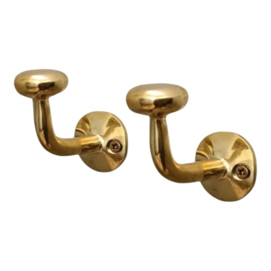 Antique Brass Hook - Unlacquered Brass Wall Hooks Vintage, Antique,