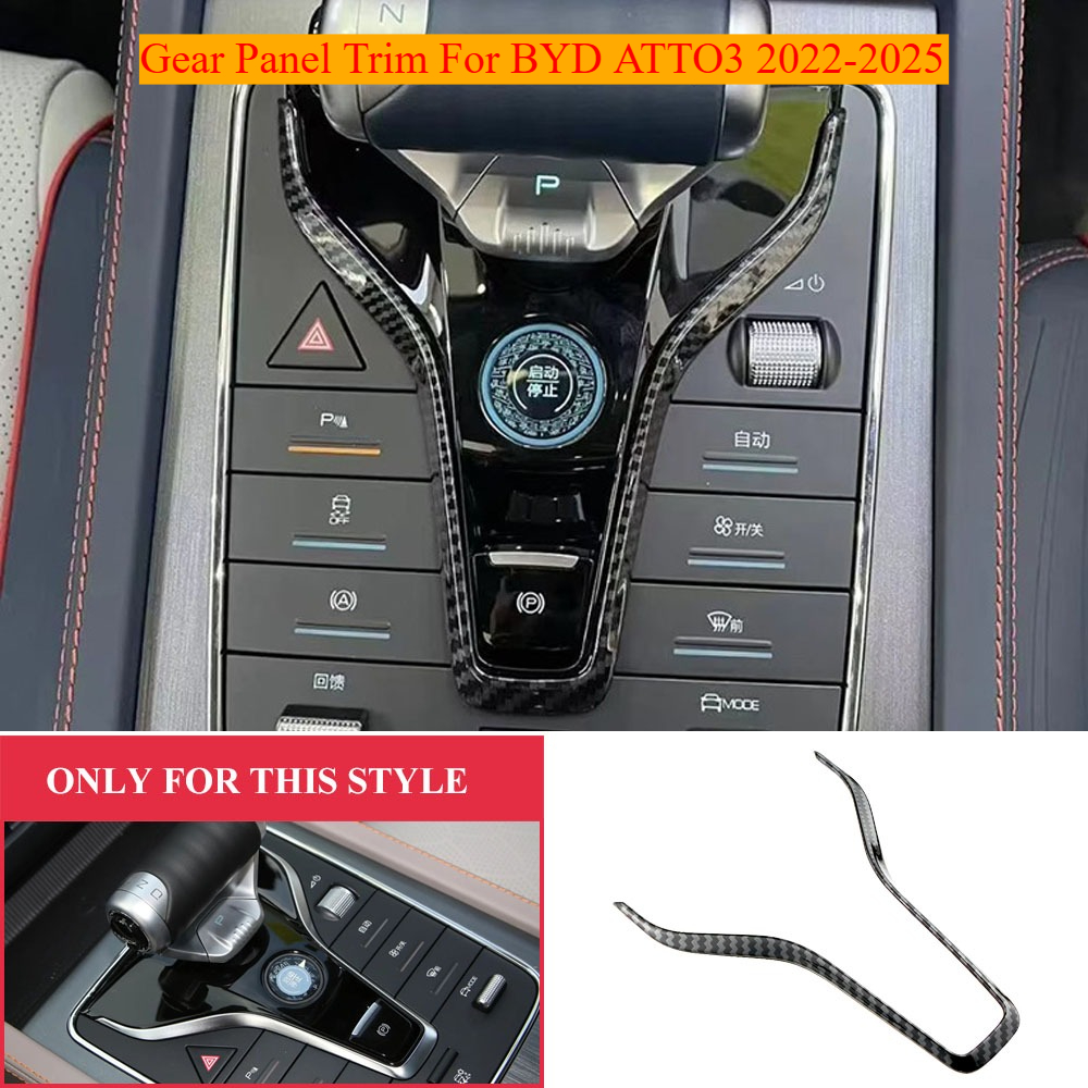 Interior Design Mood Board - Car Gear Panel Decorative Trim For
