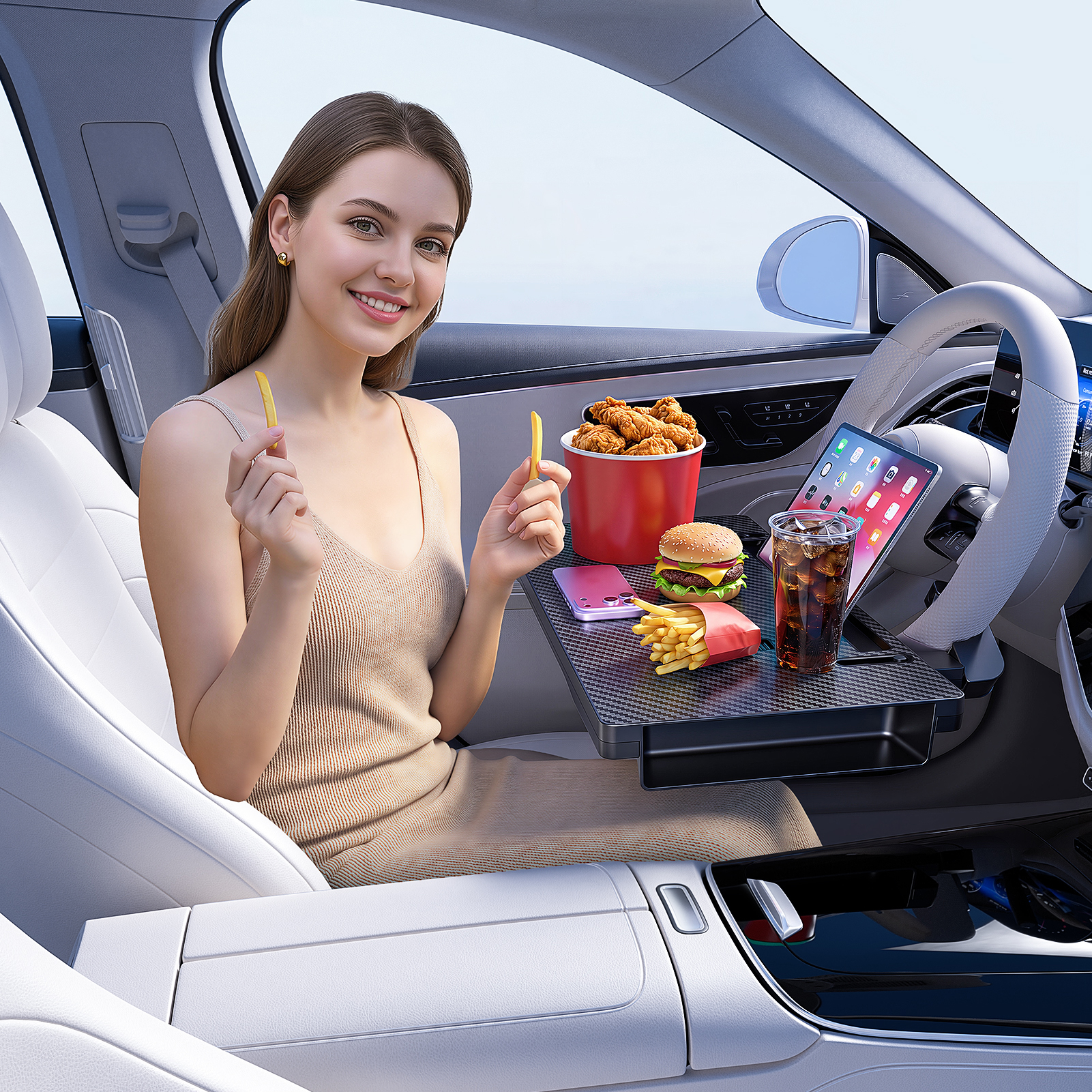 Interior Design Styles - High-Grade Universal Car Steering Wheel Table