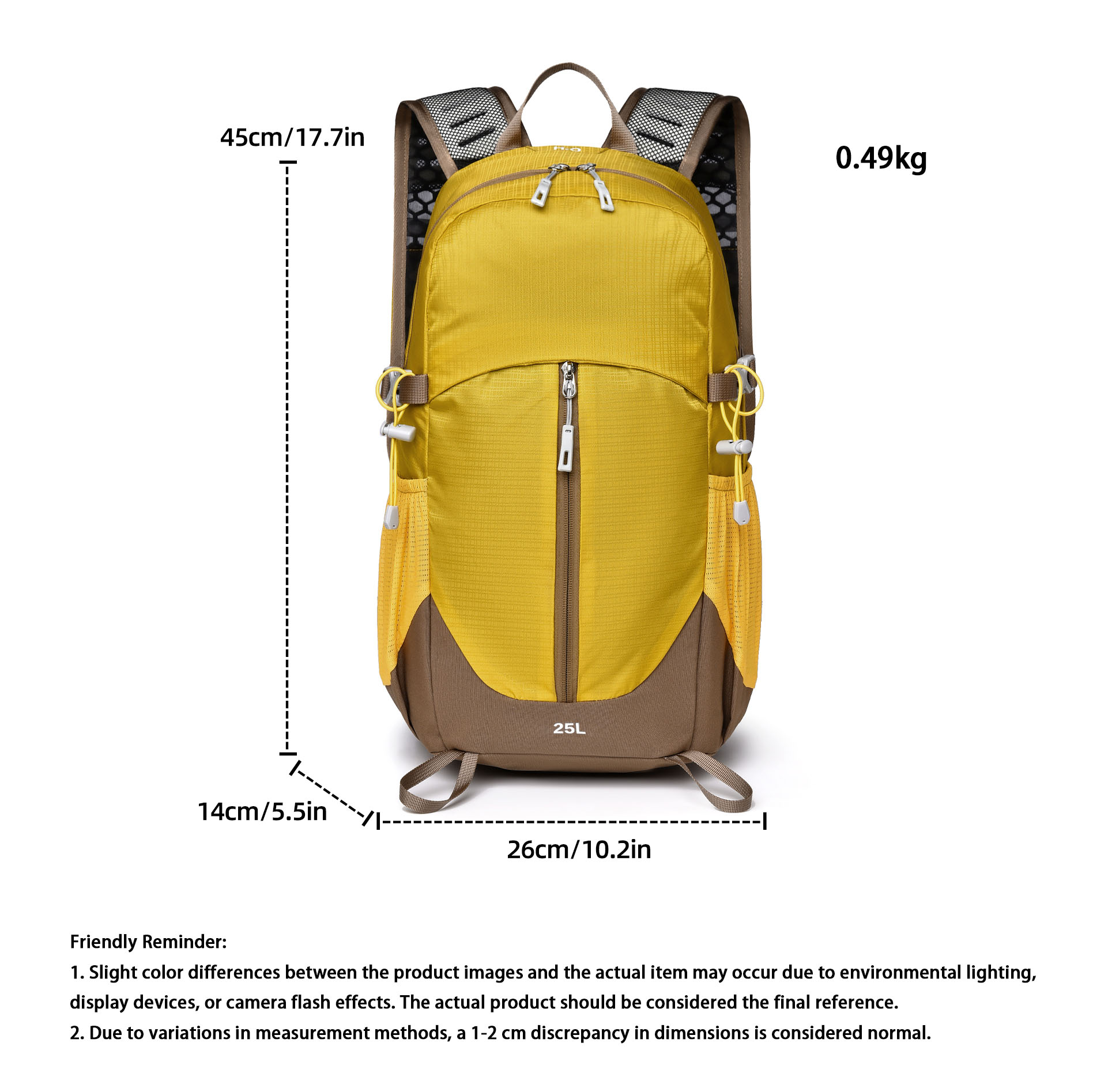 25l Large Capacity Hiking Back - Interior Designer avis et prix