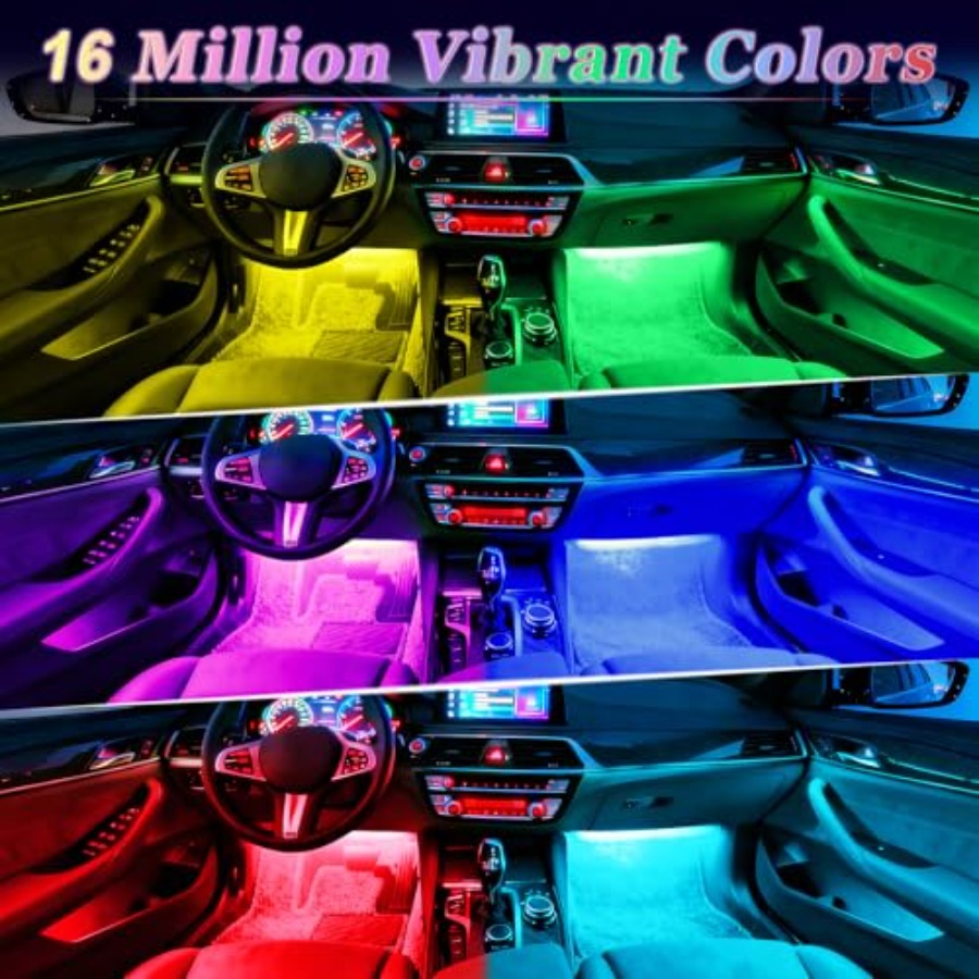 Smart Car Interior LED Lights  - Interior Design Remote avis et prix