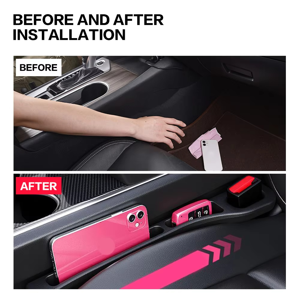 2PCS Car Seat Gap Filler Betwe - Interior Design Styles avis et prix