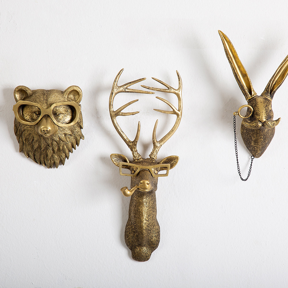 Antique Bronze Resin Animal Pe - Antique Brass Hook avis et prix