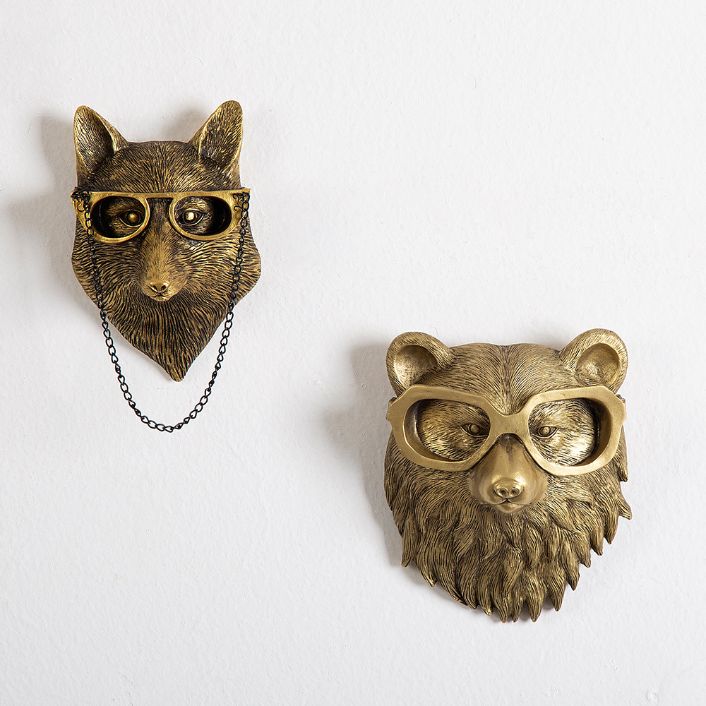 Antique Bronze Resin Animal Pe - Antique Brass Hook avis et prix