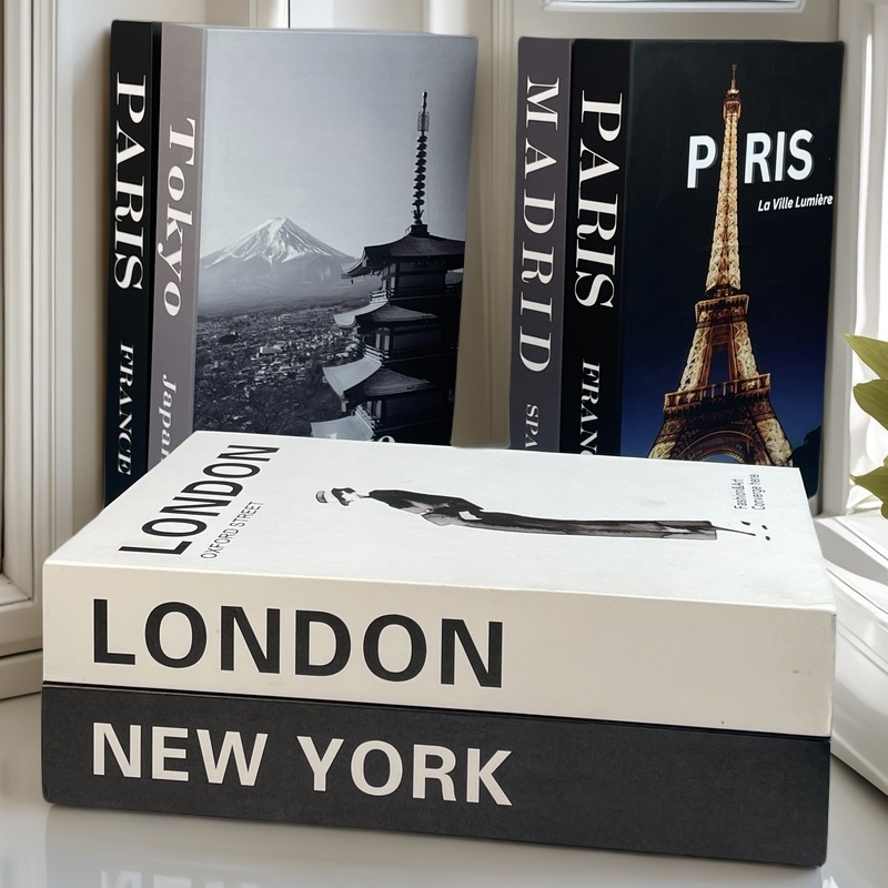 Luxury Fake Book Storage Box A - Interior Design Book avis et prix