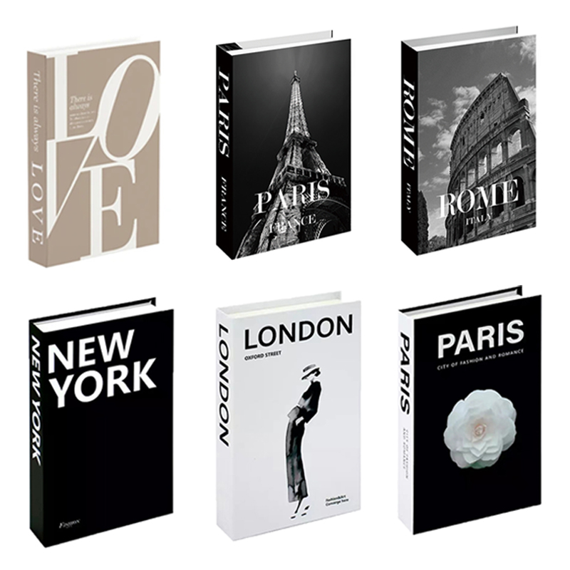 Luxury Fake Book Storage Box A - Interior Design Book avis et prix