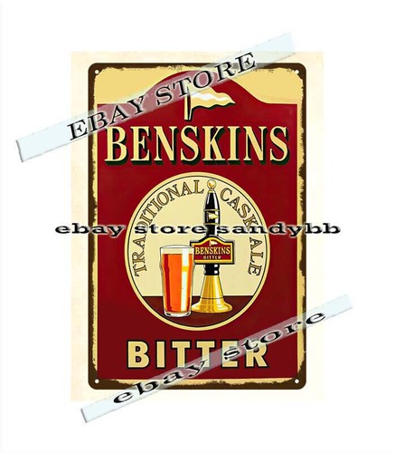 Benskins Bitter Ale metal tin  - Interior Designer avis et prix