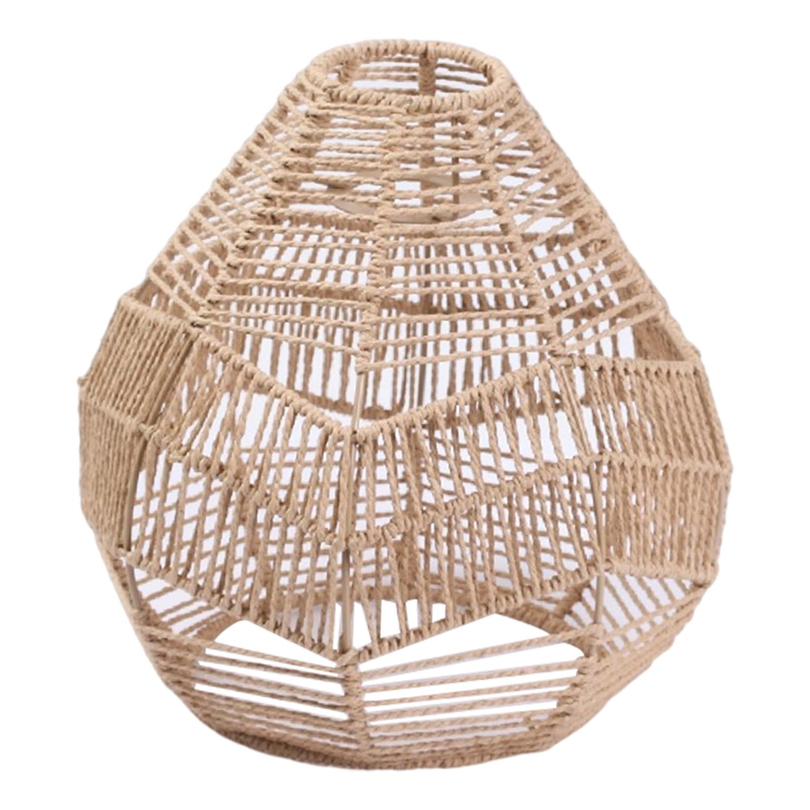 Boho Pendant Lamp Shade Paper  - Wicker Pendant Shade avis et prix