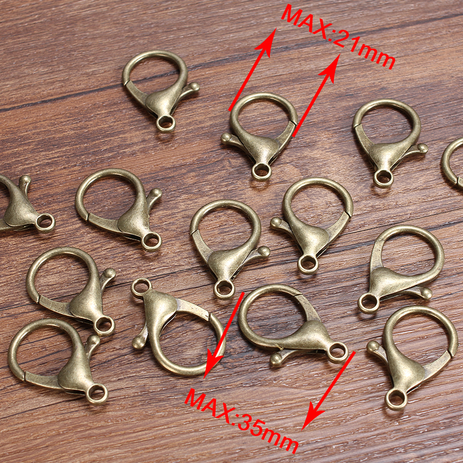 30pcs/lot Large Heart Antique  - Antique Brass Hook avis et prix