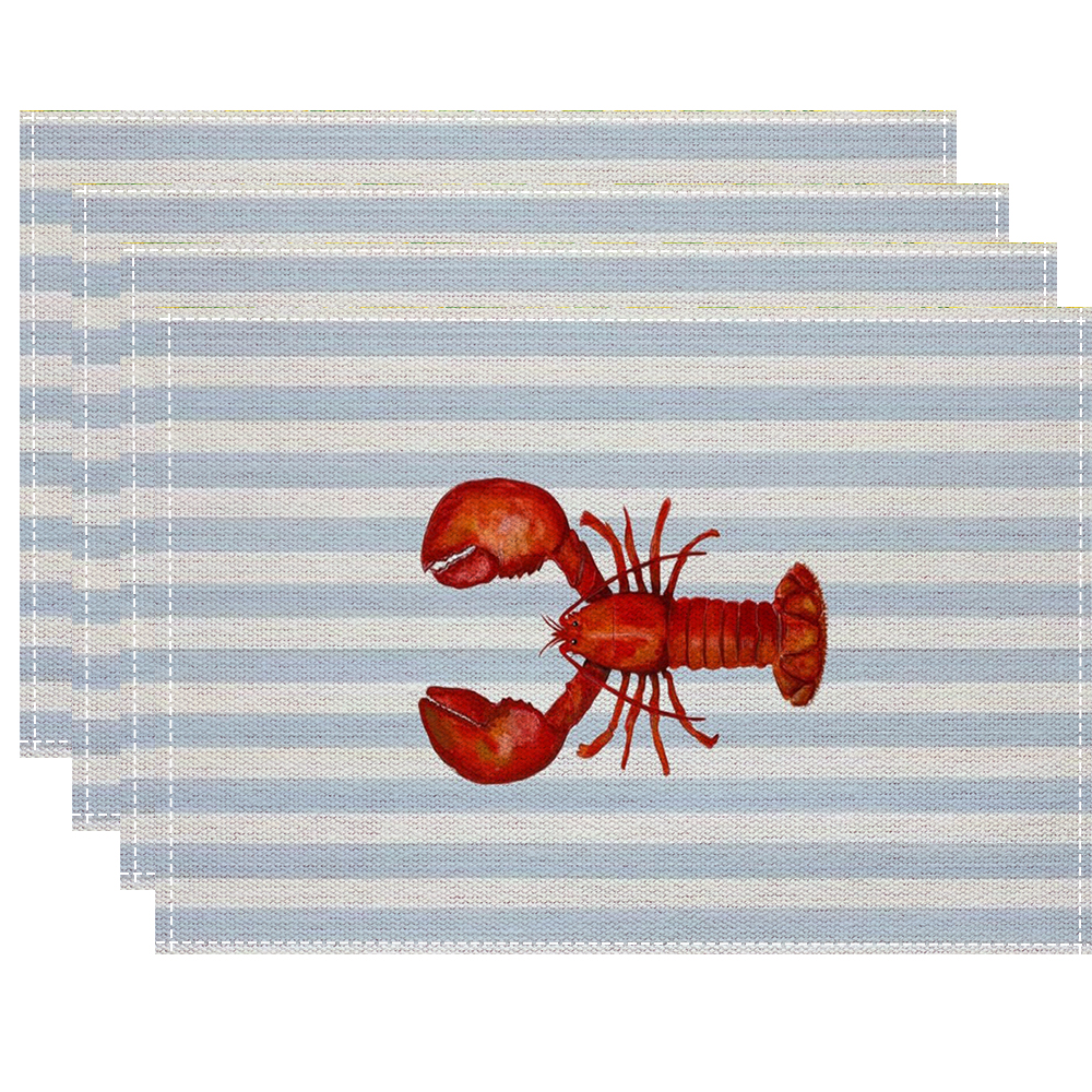 Vibrant Marine Art Placemats W - Interior Design News avis et prix