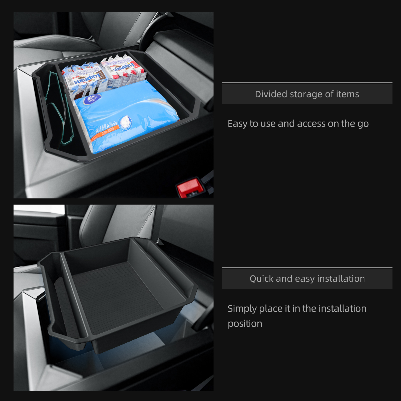 For Tesla Cybertruck Car Cente - Interior Design Styles avis et prix