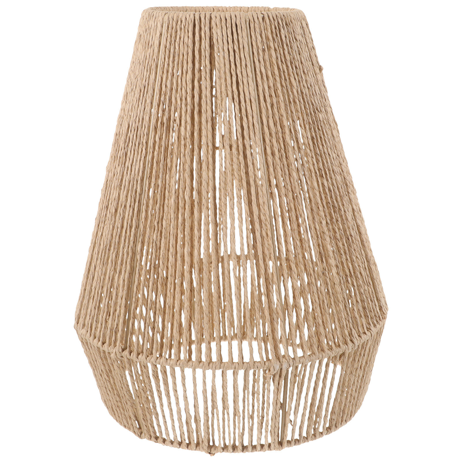 Woven Lamp Shade Retro Rustic  - Wicker Pendant Shade avis et prix