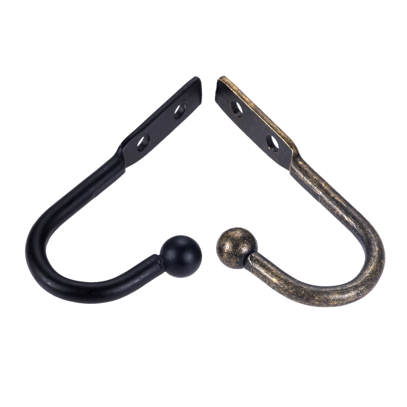 5pcs Vintage Black/Antique Bro - Antique Brass Hook avis et prix