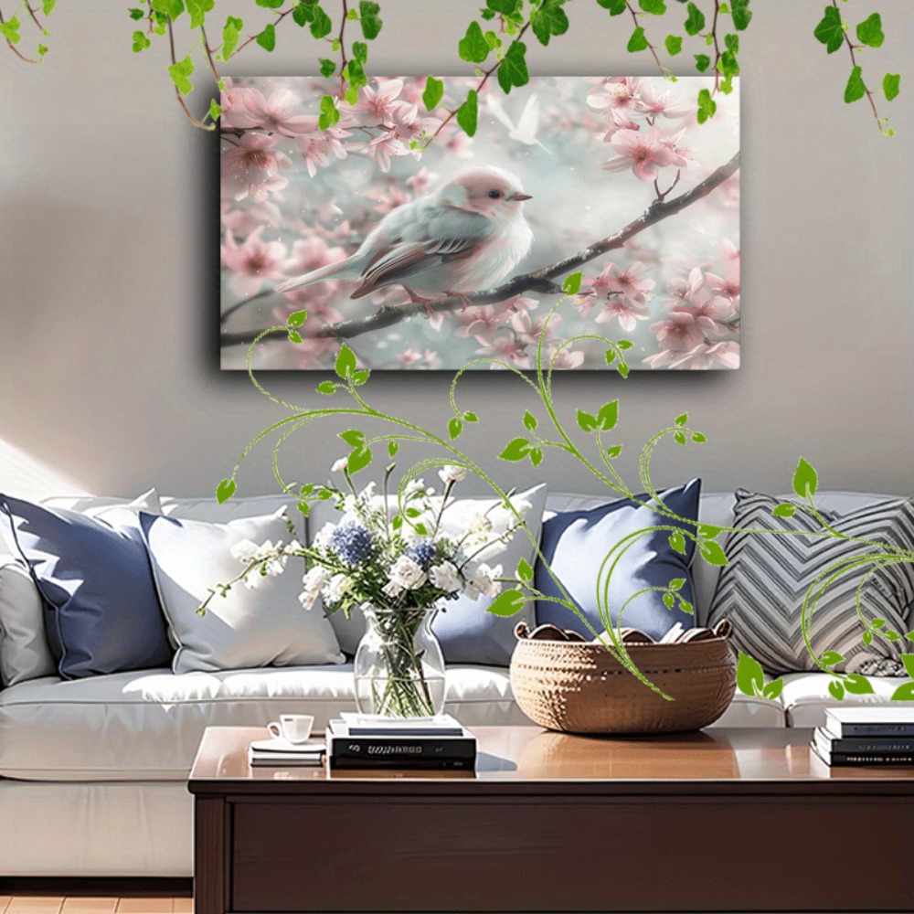 Lovely fluffy bird and cherry  - Interior Designer avis et prix