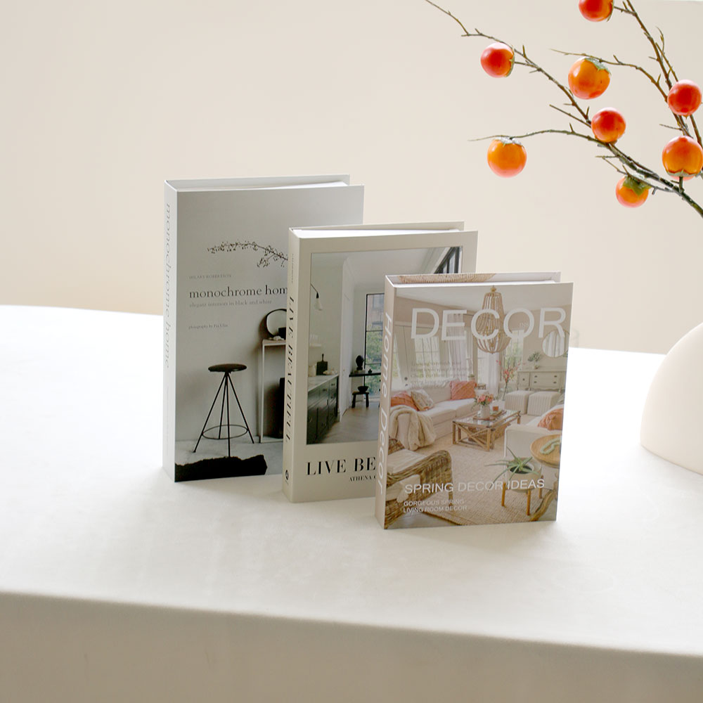 3Pcs/Set  Luxury Decorative Fa - Interior Design Book avis et prix