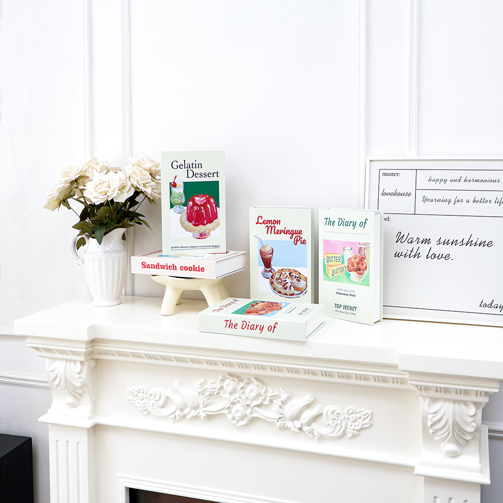 Cute Cream Food Style Decorati - Interior Design Book avis et prix