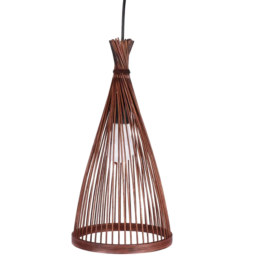 Japanese Chandelier Natural Ba - Wicker Pendant Shade avis et prix