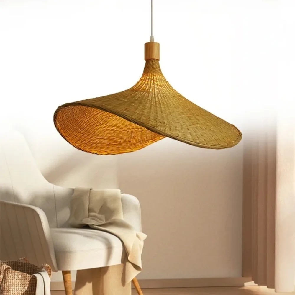 JOYINLED Woven Pendant Light W - Wicker Pendant Shade avis et prix