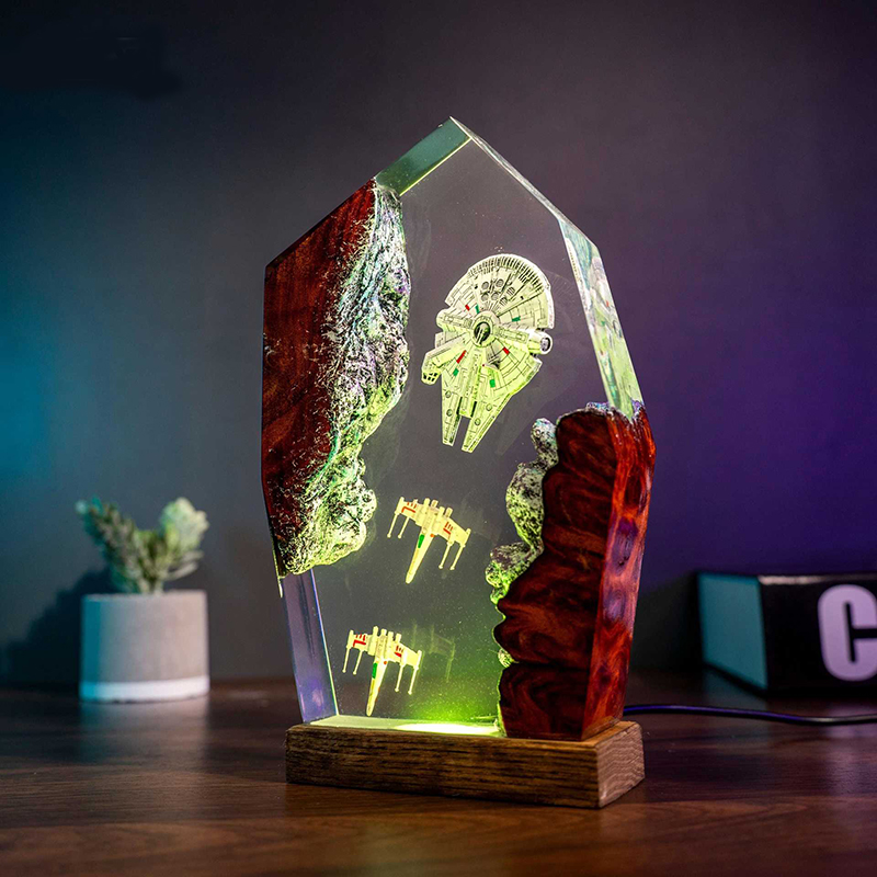 Table Resin Lamp Universe War  - Interior Design House avis et prix