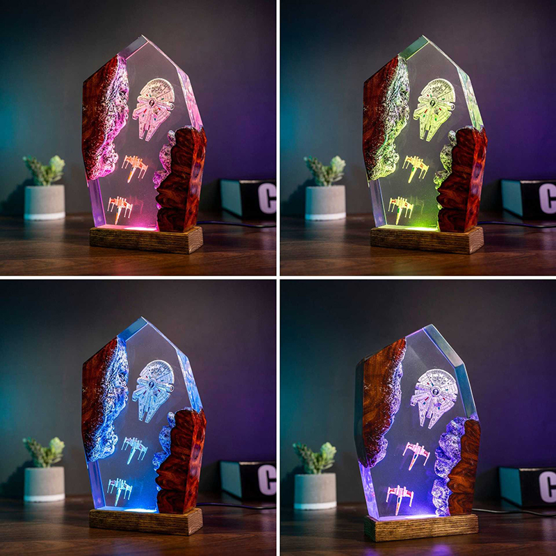 Table Resin Lamp Universe War  - Interior Design House avis et prix