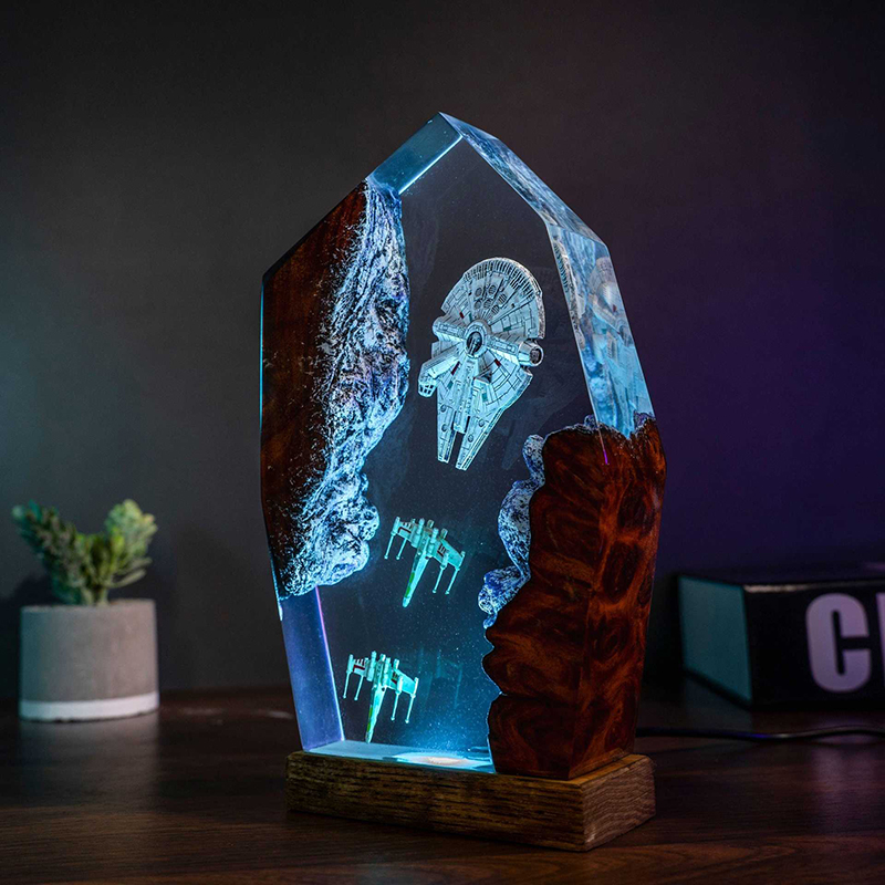 Table Resin Lamp Universe War  - Interior Design House avis et prix