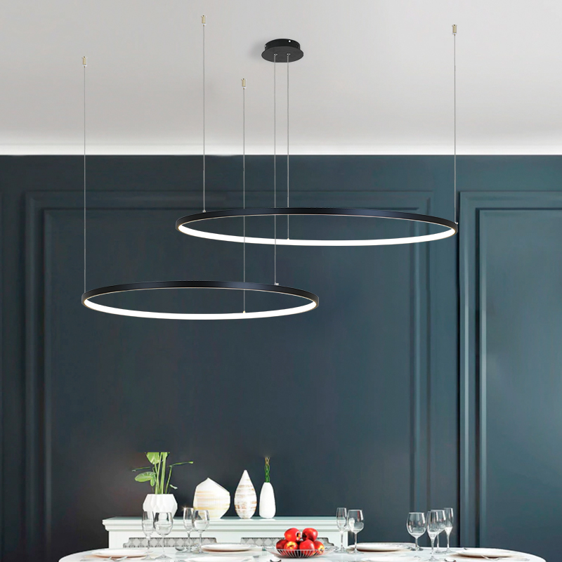Nordic Modern Led Chandelier D - Interior Design Remote avis et prix