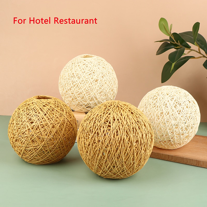 Lamp Shade Light Cover Rattan  - Wicker Pendant Shade avis et prix