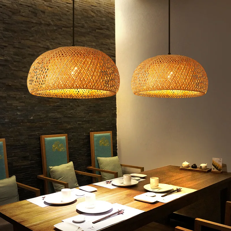Bamboo Lantern 26cm Pendant La - Wicker Pendant Shade avis et prix