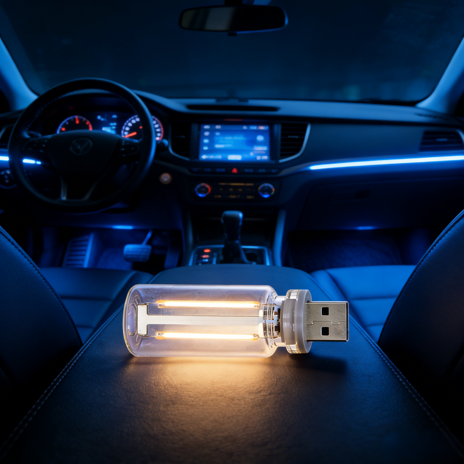 Touch Dimming USB LED Filament - Interior Design Mood Board avis et prix