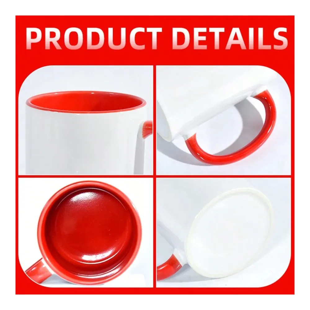Sublimation Mugs With Colored  - Interior Design Xmas avis et prix