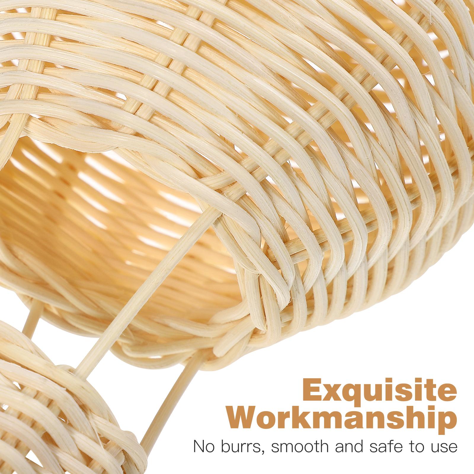 Hot Air Balloon Shaped Lamp Sh - Wicker Pendant Shade avis et prix