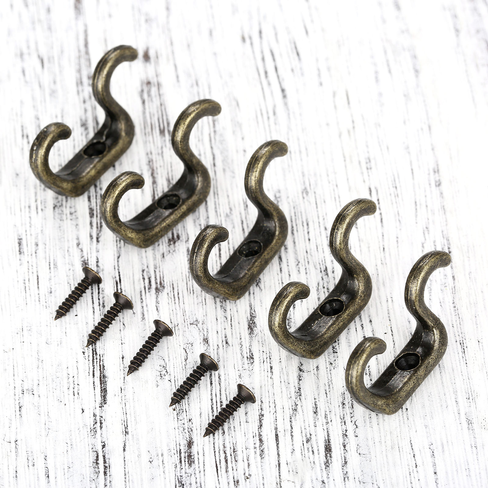 5pcs 34*21mm Wall Hooks Furnit - Antique Brass Hook avis et prix