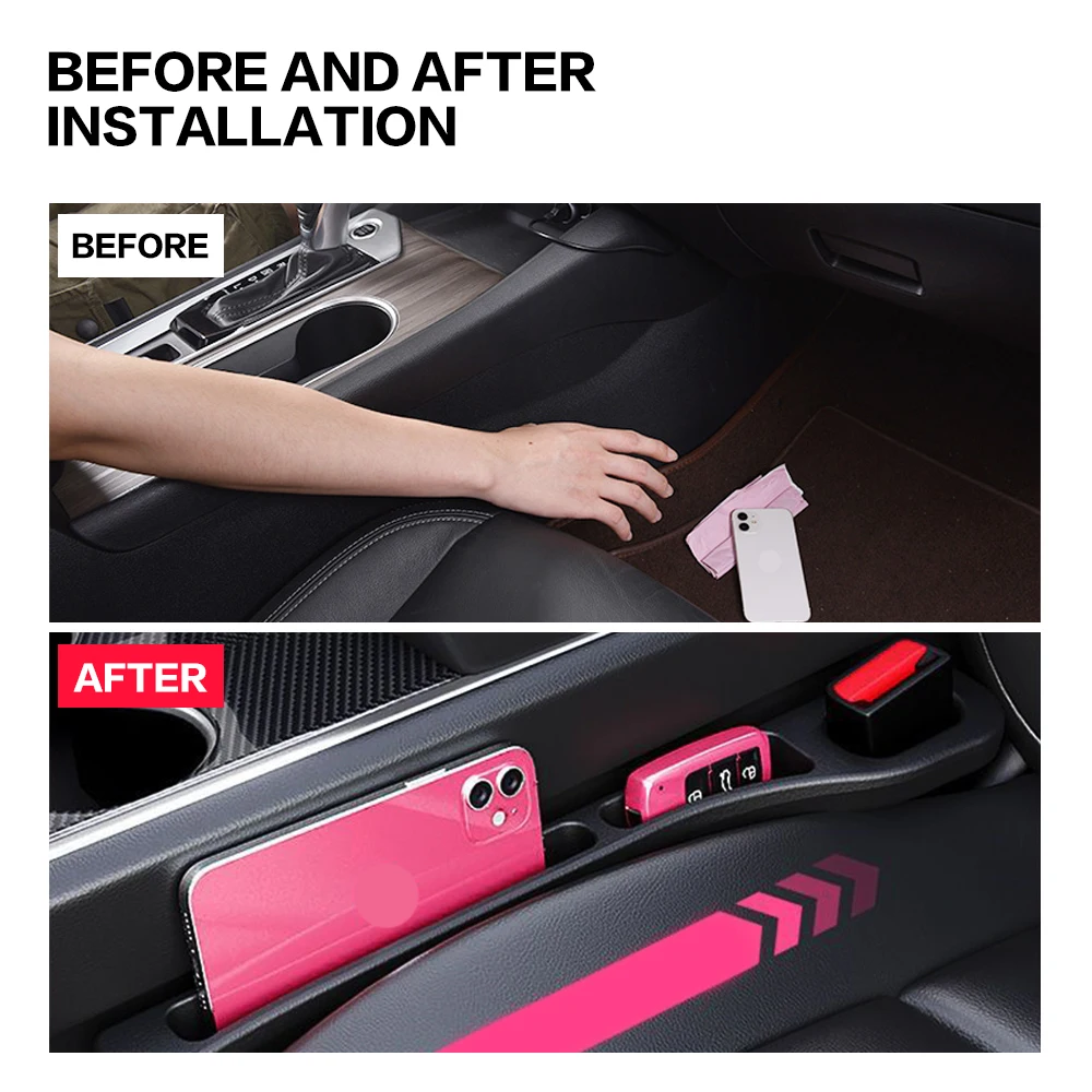 2PCS Car Seat Gap Filler Betwe - Interior Design Styles avis et prix