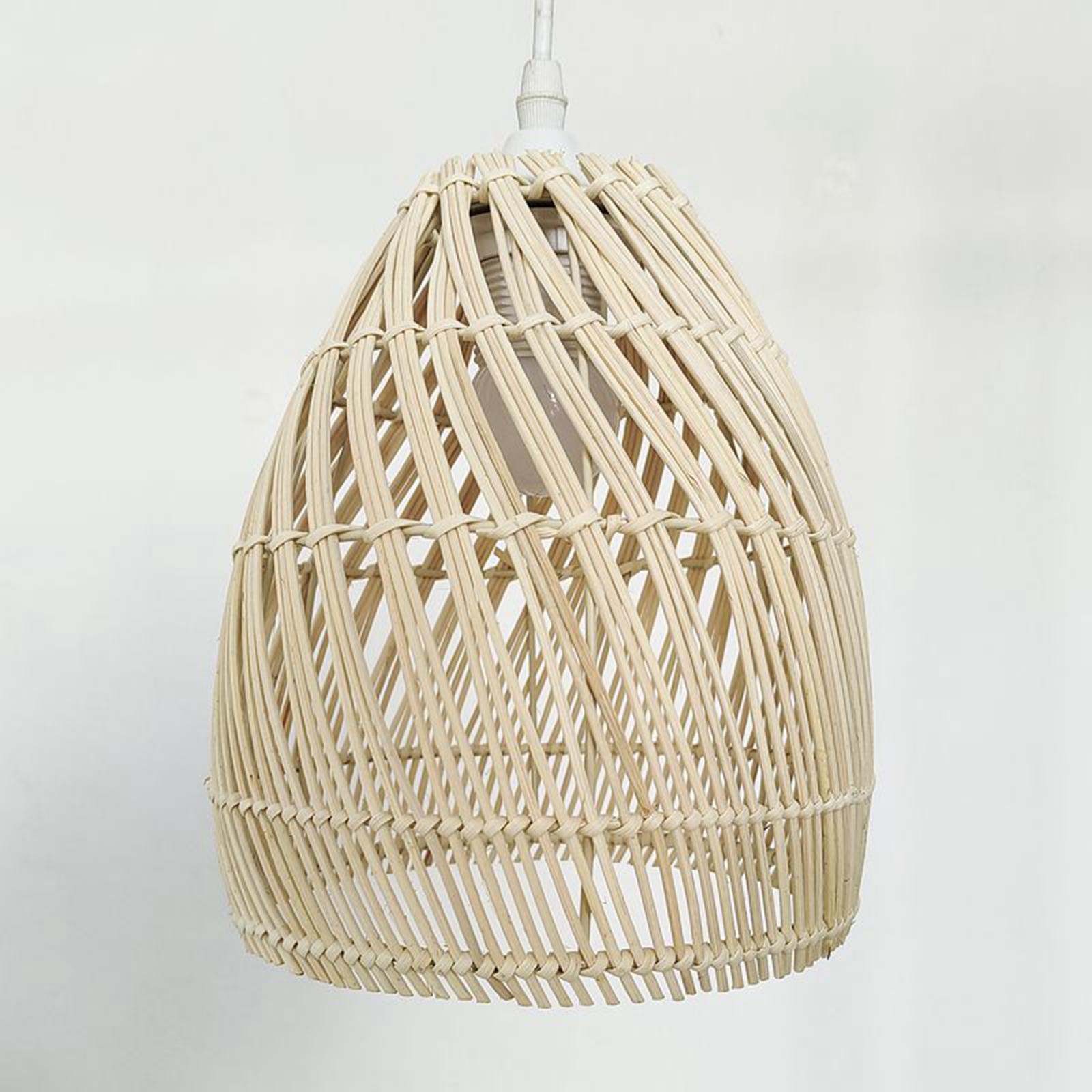 Rattan Lampshade Woven Rattan  - Wicker Pendant Shade avis et prix