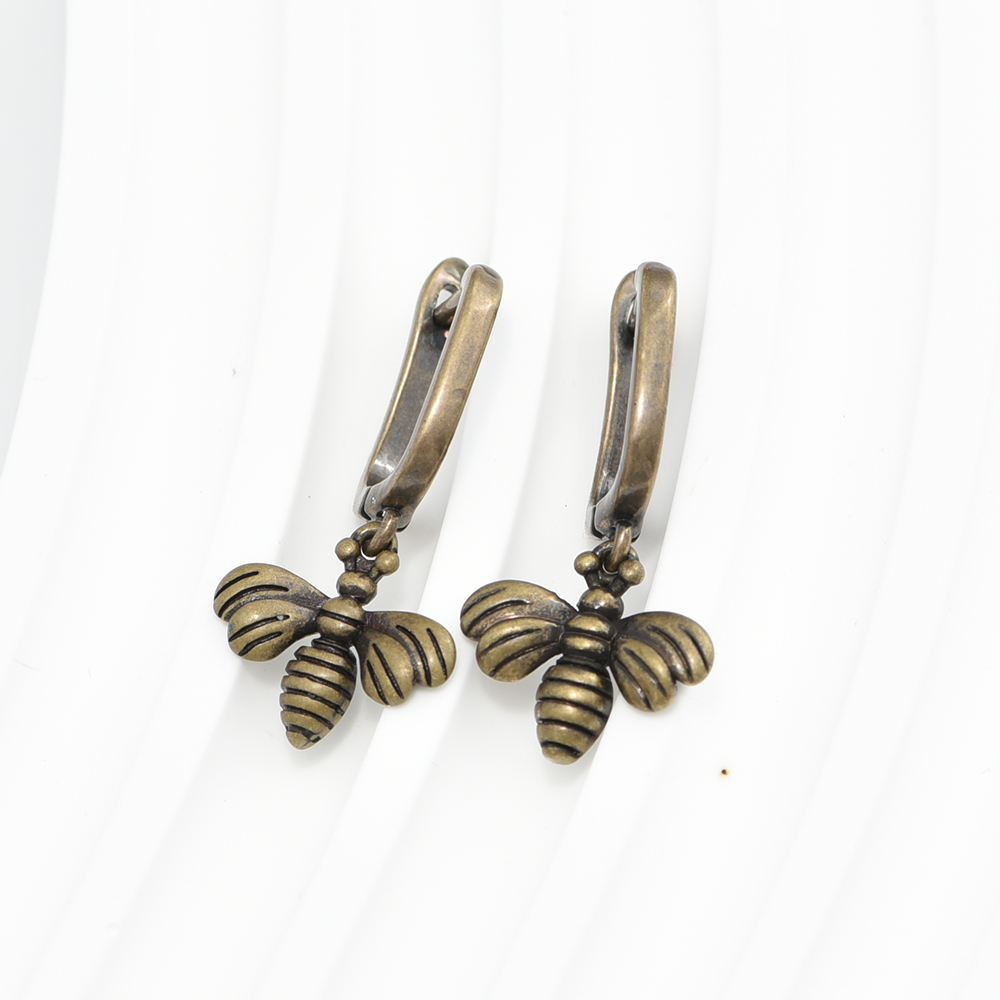 1 Pair NEW Earring Clasps Hook - Antique Brass Hook avis et prix