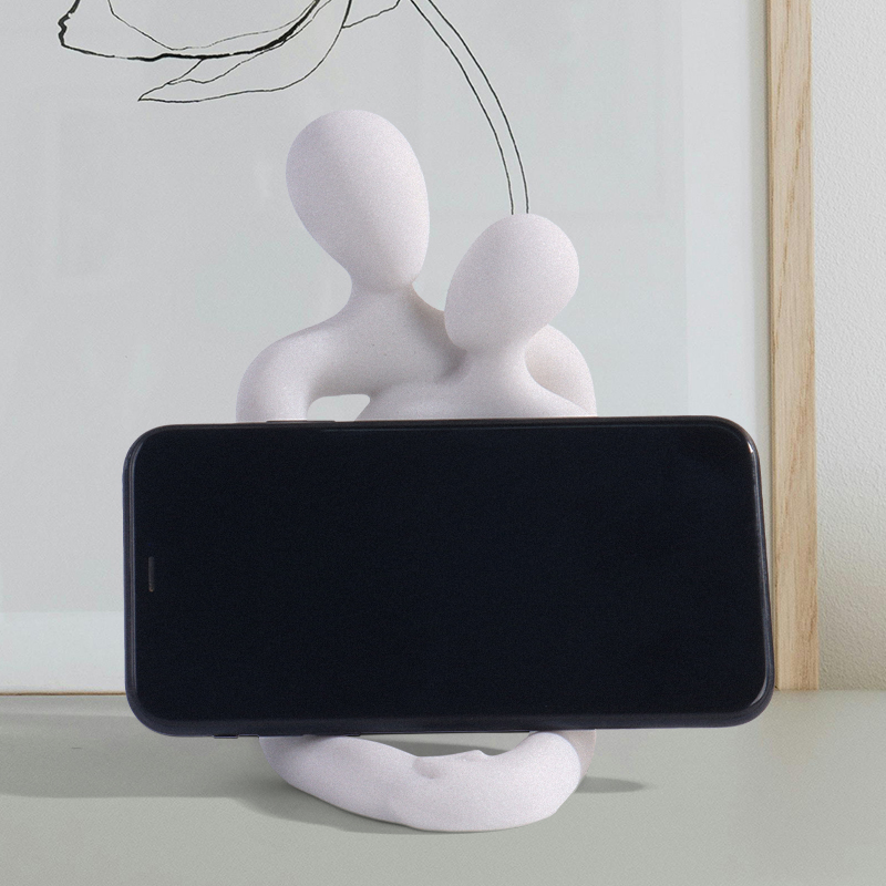 Couple embrace phone holder sc - Interior Design Book avis et prix