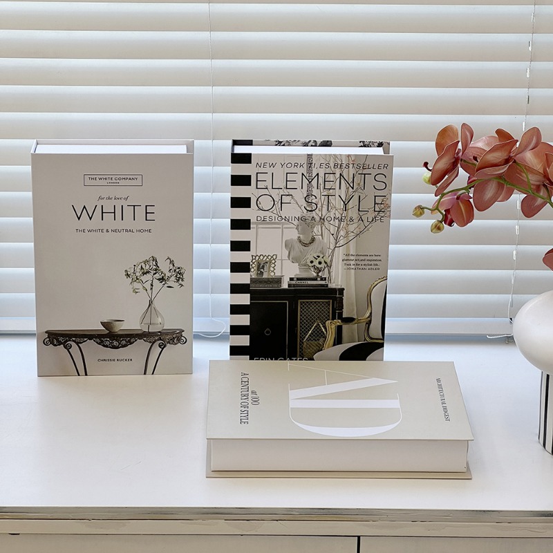 Simple Fake Books Ornament Bed - Interior Design Book avis et prix