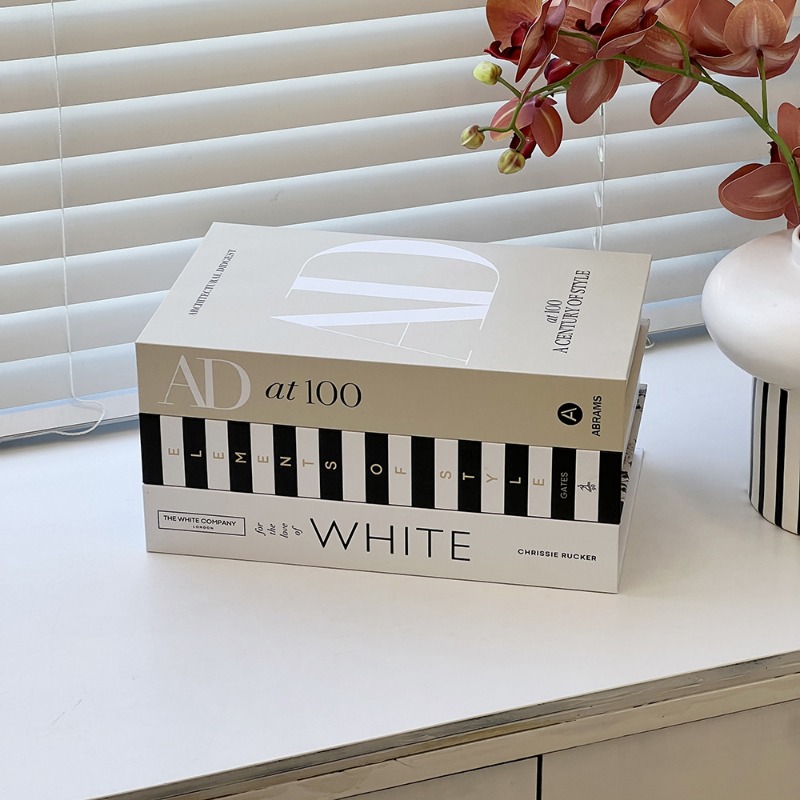 Simple Fake Books Ornament Bed - Interior Design Book avis et prix
