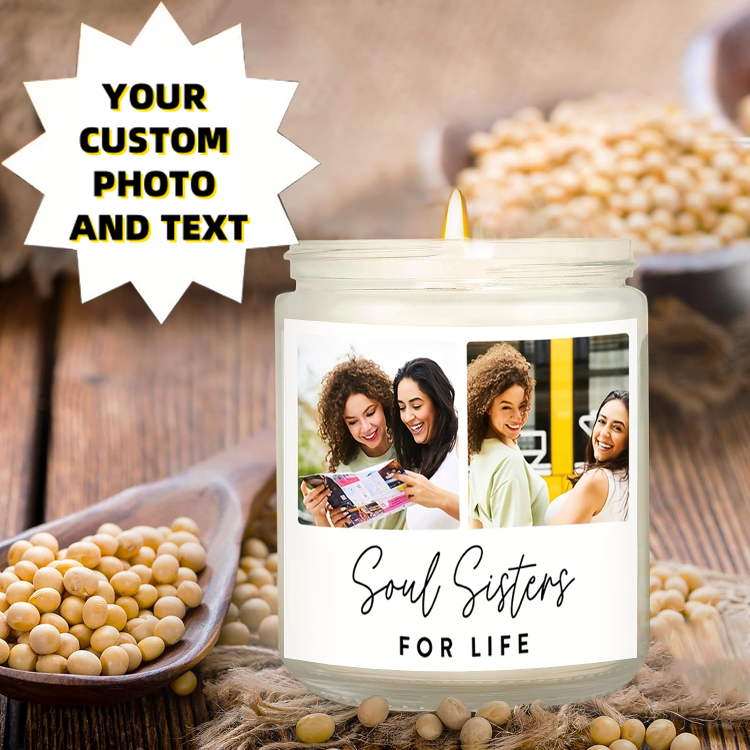 7oz Personalized Candles - Cus - Interior Designer avis et prix
