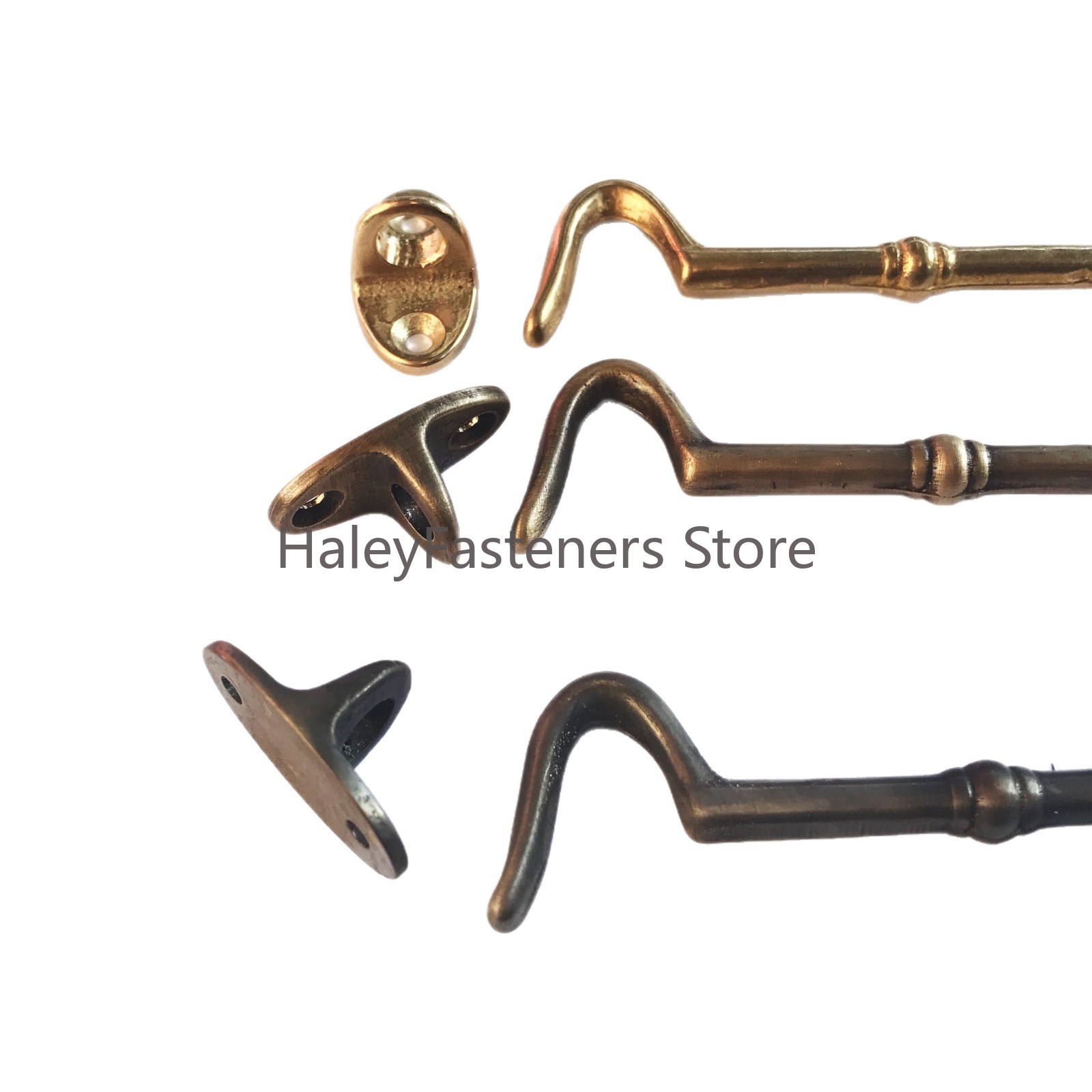 Brass Window Handle Copper Win - Antique Brass Hook avis et prix