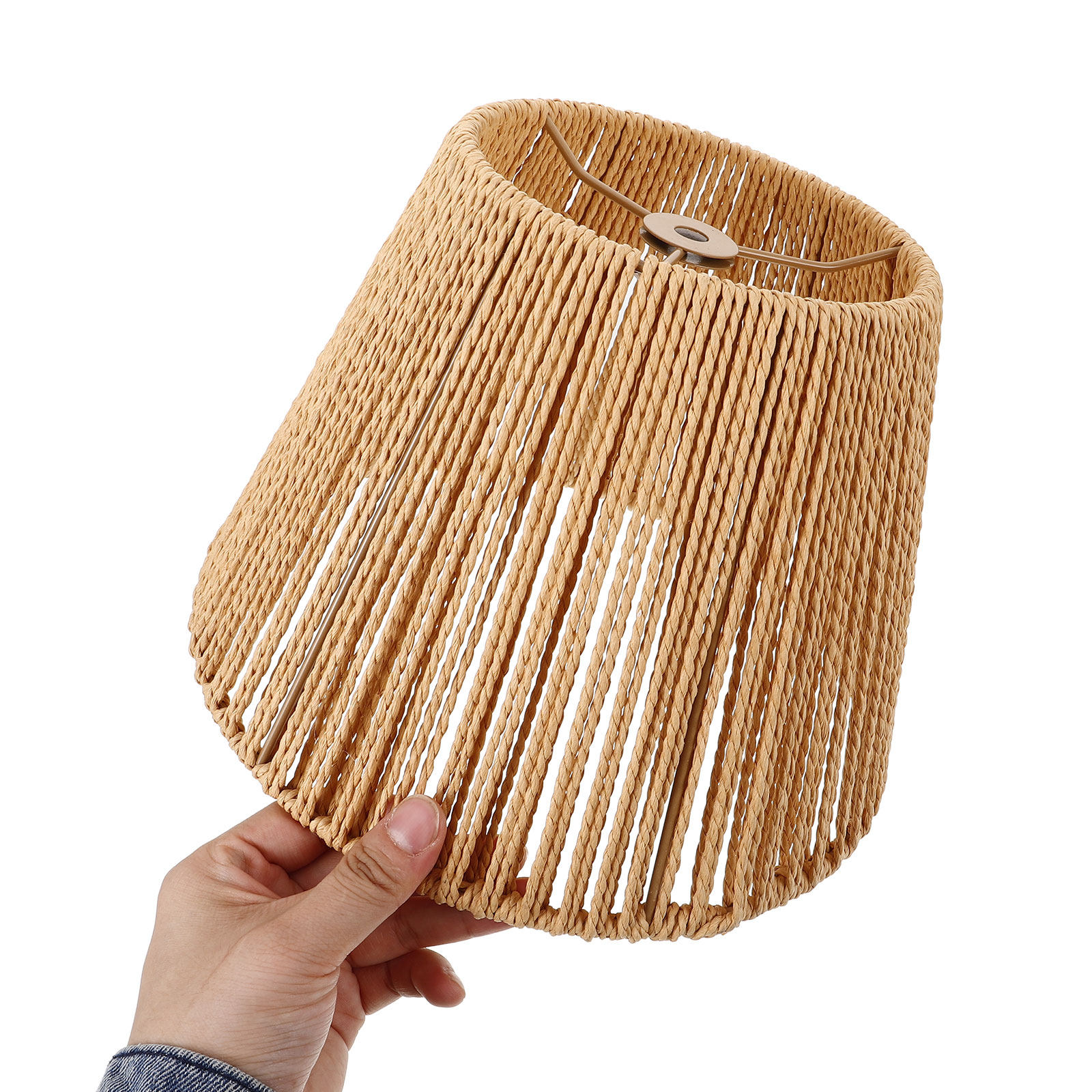 Vintage Rattan Lamp Shade Wove - Wicker Pendant Shade avis et prix