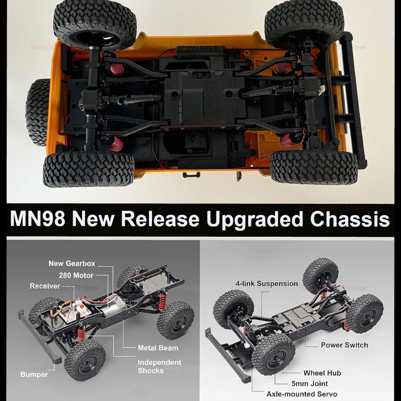 New 1:12 Scale RC Cars MN99s M - Interior Design Remote avis et prix