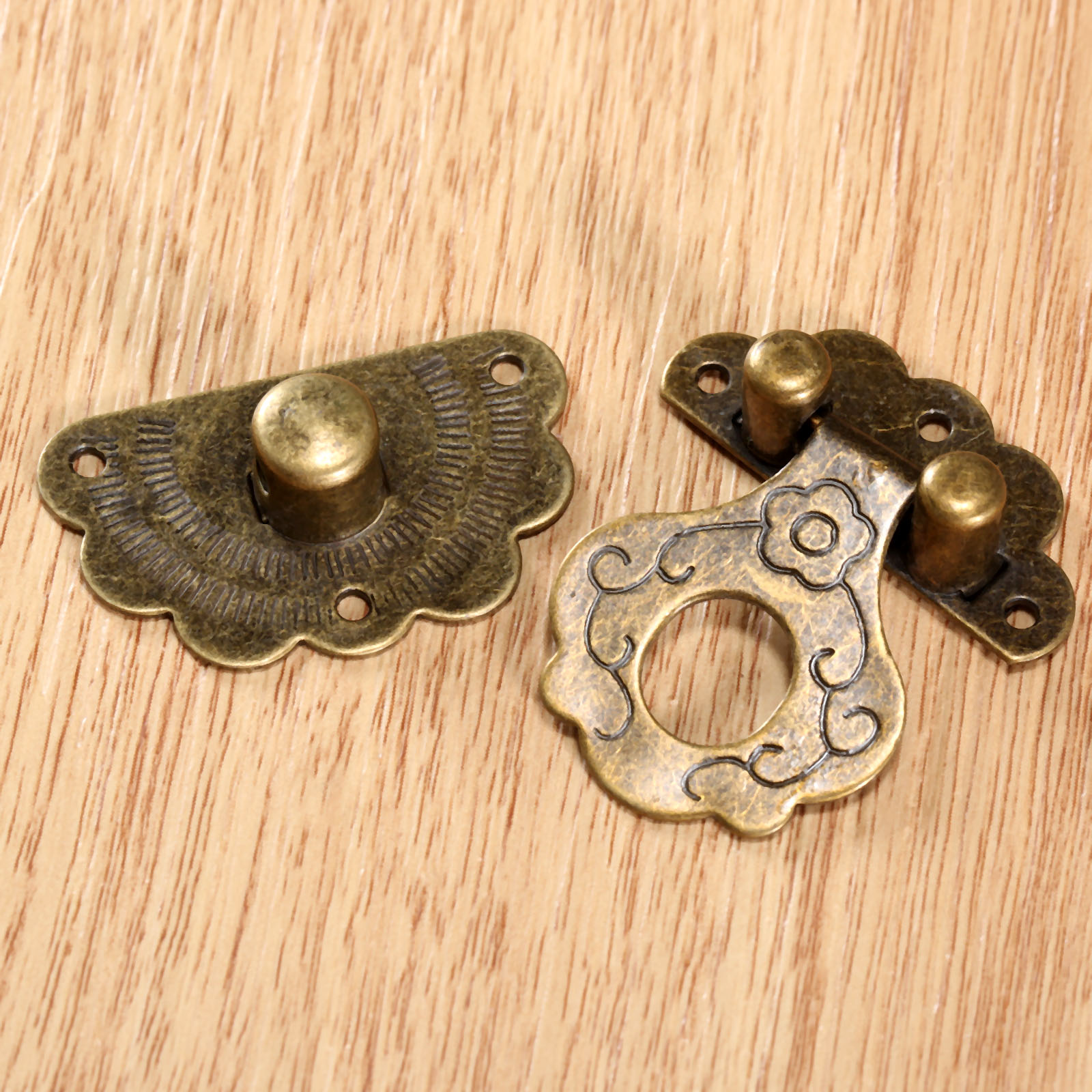 Antique Bronze Hasps Lock Deco - Antique Brass Hook avis et prix