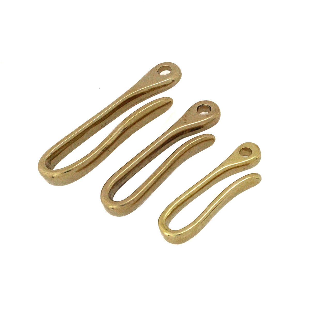 Belt U Hook Brass Keychain Fob - Antique Brass Hook avis et prix