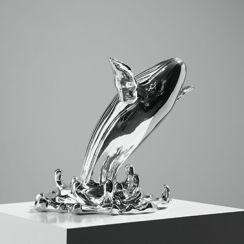 Creative Jumping Whale Sculptu - Interior Design Xmas avis et prix