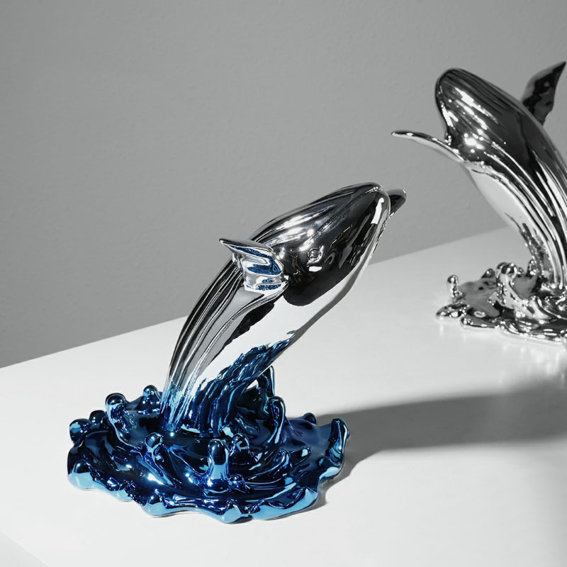 Creative Jumping Whale Sculptu - Interior Design Xmas avis et prix