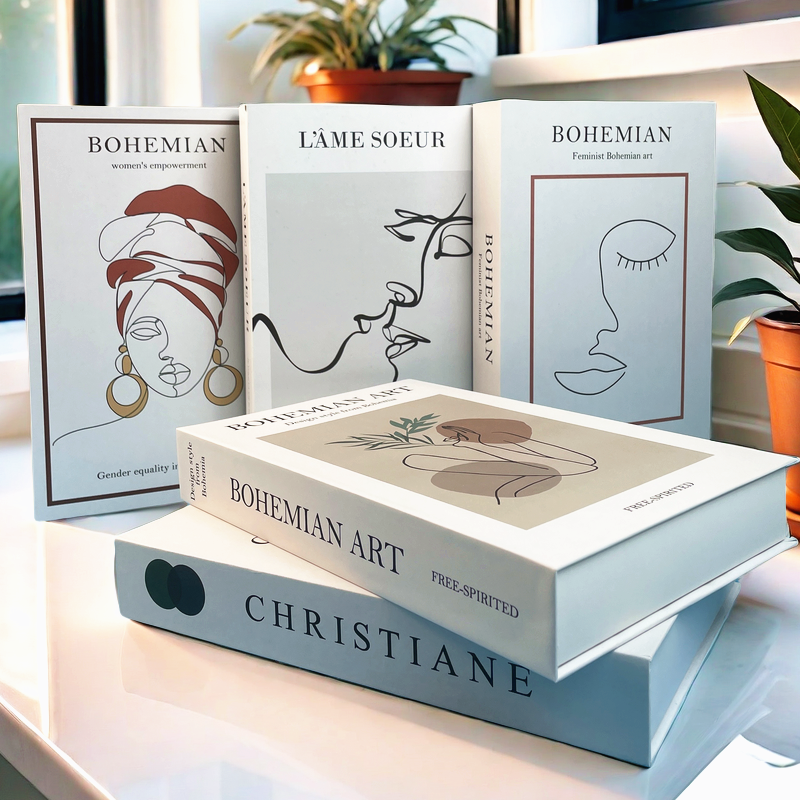 Boho Monet Decorative Books Lu - Interior Design Book avis et prix