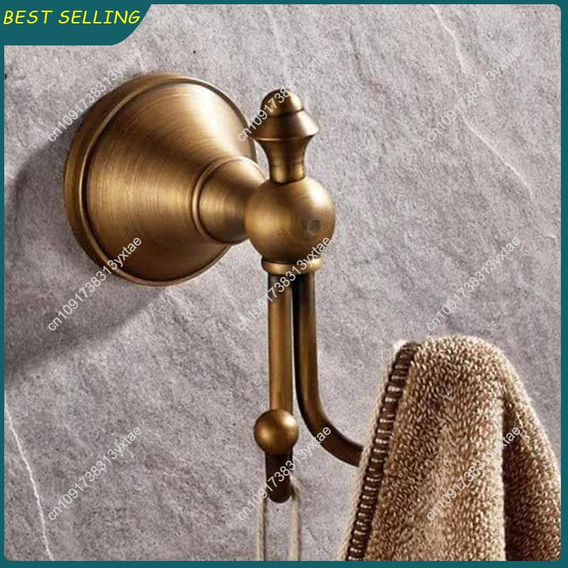N09R-2X Double Coat Hooks, Ant - Antique Brass Hook avis et prix