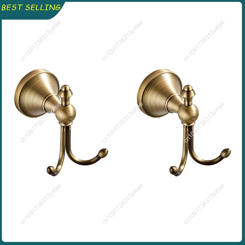 N09R-2X Double Coat Hooks, Ant - Antique Brass Hook avis et prix