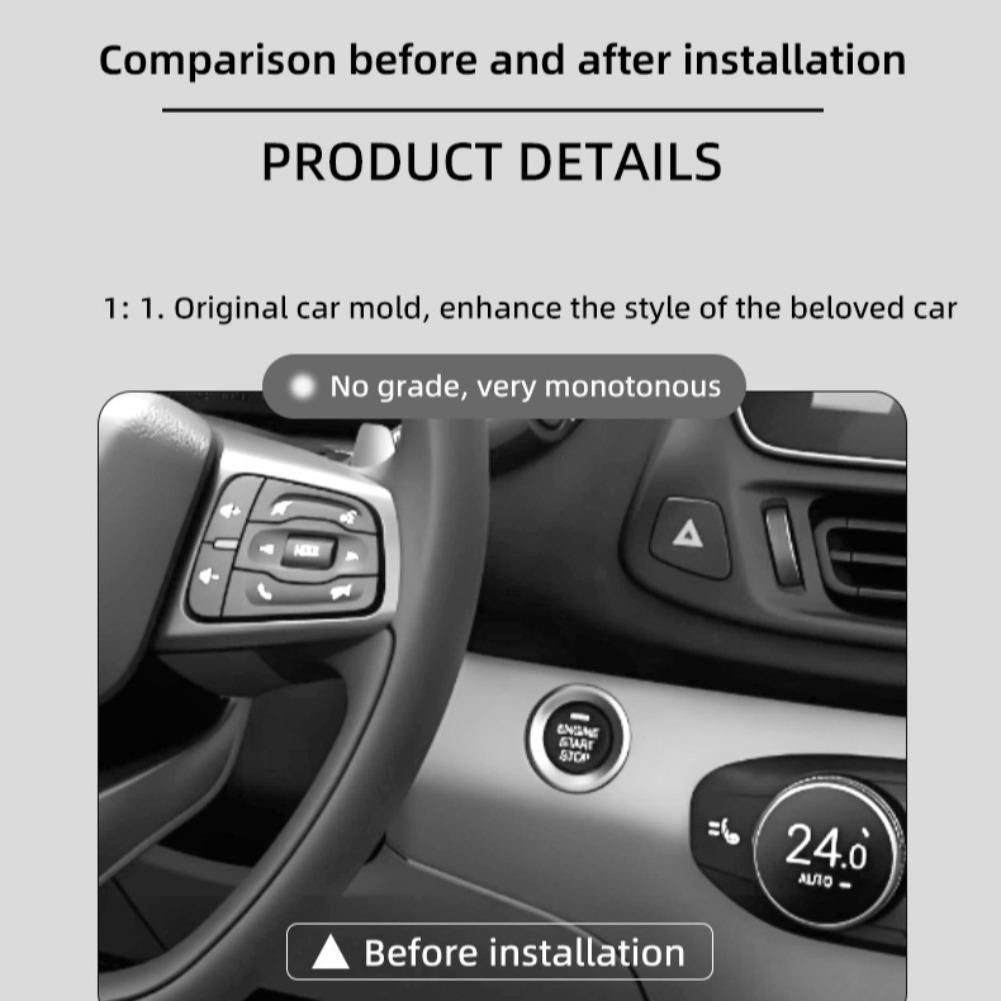 1PC Car One-Touch Start Button - Interior Design Styles avis et prix